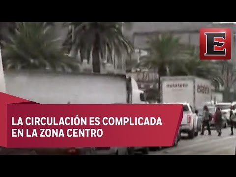 Severas complicaciones viales en CDMX por movilizaciones campesinas