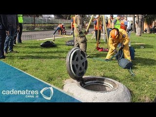 Sin aparecer un niño que cayó a una alcantarilla en Tijuana