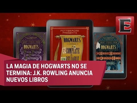 J.K. Rowling publicará tres libros más de Harry Potter