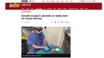 This Surgeon Melted Our Hearts When He Operated on Young Patient's Teddy Bear