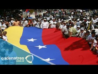 Venezolanos indignados ante la captura del dirigente Antonio Delesma