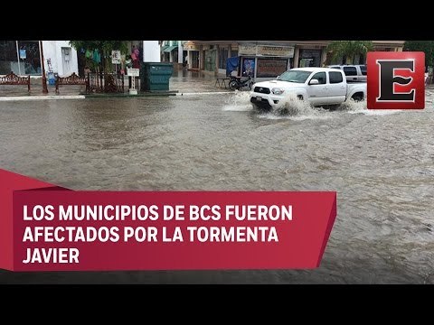 En emergencia Los Cabos y La Paz por intensas lluvias