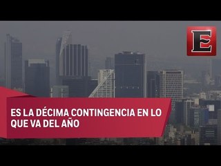 Continúa activa fase 1 de contingencia ambiental en CDMX