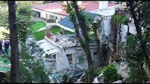 Adnan Oktar grubunun yapılarının yıkımına devam ediliyor - İSTANBUL