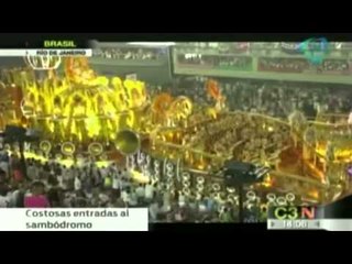 Carnaval en Río de Janeiro, una fiesta amazónica ostentosa