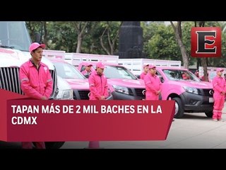 Download Video: Más de 2 mil baches atendidos en la CDMX tras reporte de App