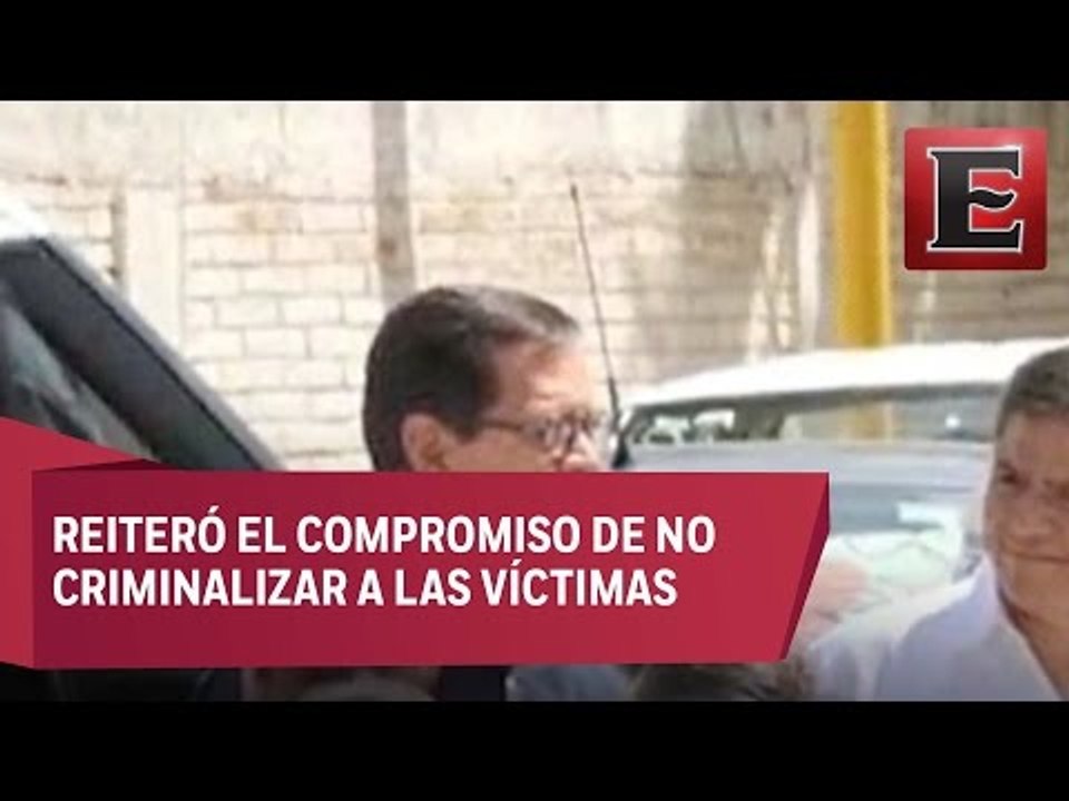 Roberto Campa se reúne con familiares de víctimas de Nochixtlán