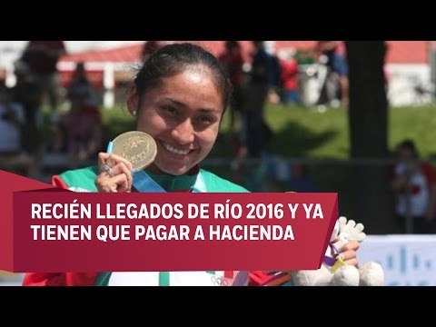 Pagar impuestos por ganar medalla en Juegos Olímpicos