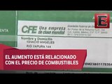 CFE da a conocer incremento en tarifas