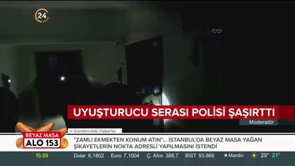 Uyuşturucu serası polisi şaşırttı
