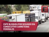 Transportistas padecen el cierre de tramos carreteros en Oaxaca