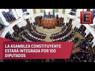 Incompleta la formación de la Asamblea Constituyente de la CDMX