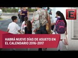 Escuelas mexicanas podrán elegir calendario escolar de 185 días