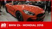 Mondial de l'Auto 2018 : la BMW Z4 fait peau neuve