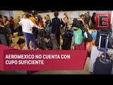 Decenas de turistas se encuentran varados en aeropuerto de Madrid