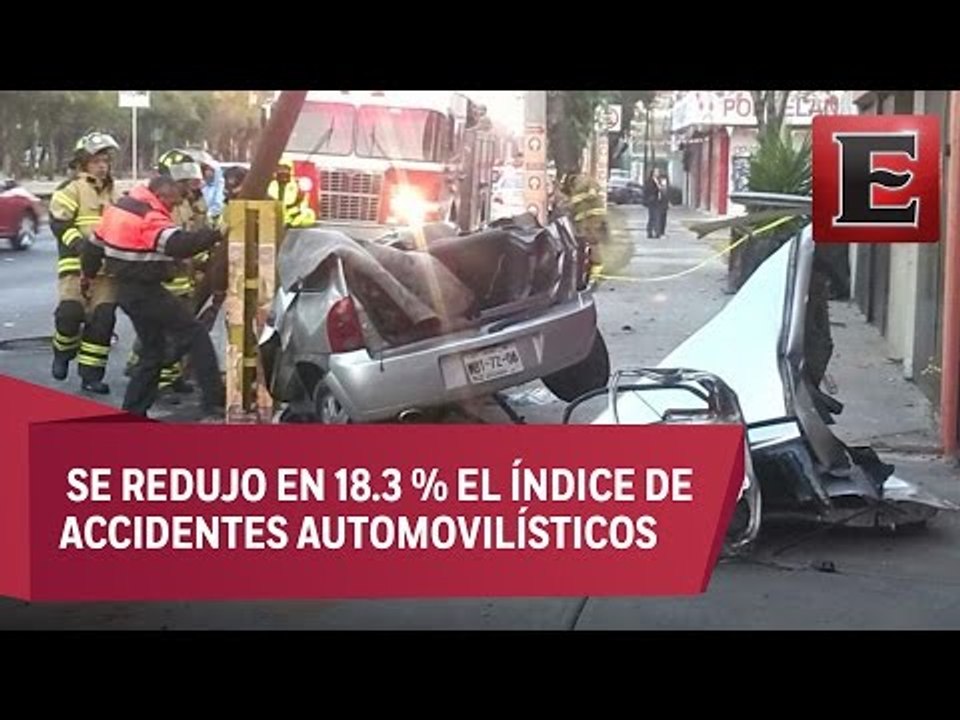 Nuevo reglamento de tránsito reduce accidentes de tránsito en la CDMX