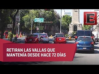 Reanundan el paso vehicular en avenida Bucareli