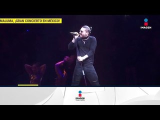 Скачать видео: ¡Maluma se presentó en la Arena Ciudad de México y cantó con Mariachi! | De Primera Mano