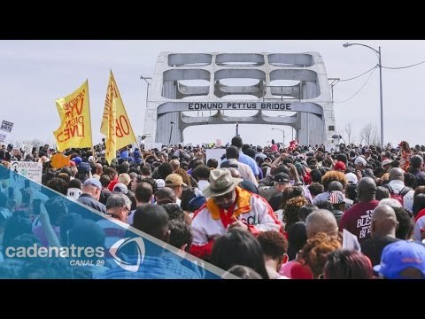 Recuerdan el Domingo Sangriento en Selma, Alabama