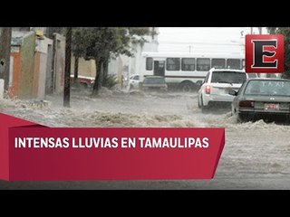 Un muerto por fuertes lluvias en Tamaulipas