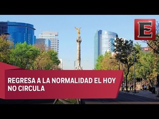 Termina contingencia ambiental en CDMX