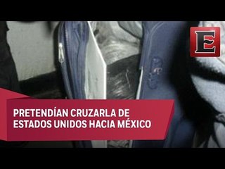Niña dentro de maleta en garita de San Ysidro murió de asfixia