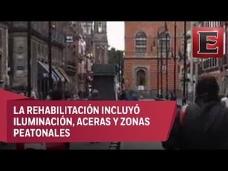 Calle Moneda recupera su esplendor colonial