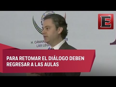 Gobierno Federal no cederá ante exigencias de la CNTE