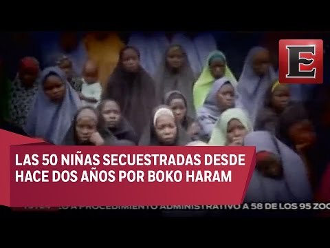 Boko Haram exhibe a niñas secuestradas de Chibok