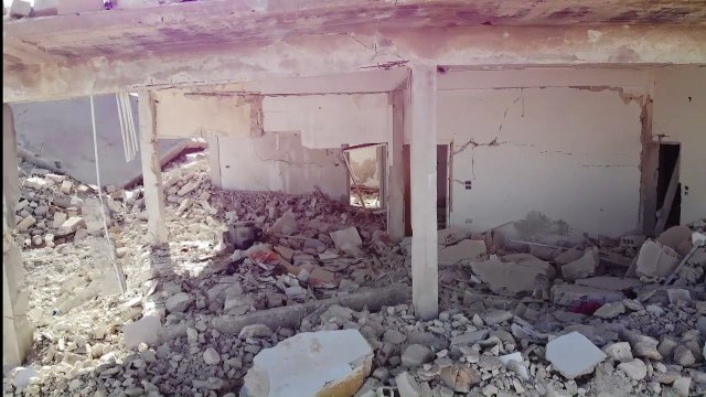 لقطات جوية تظهر حجم الدمار في إدلب