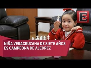 Tiene siete años y se lleva el bronce en competencia de ajedrez