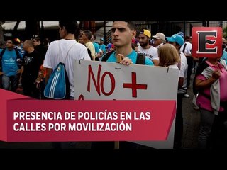 Oposición venezolana marchará a favor del referendo contra Maduro
