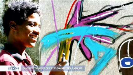 Dans les coulisses de l'expo consacrée à Basquiat