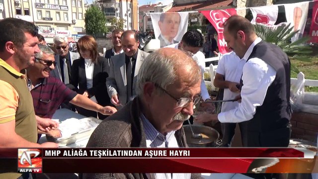 MHP Aliağa Teşkilatından Aşure Hayrı
