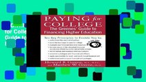 D.O.W.N.L.O.A.D [P.D.F] Paying for College: The Greenes  Guide to Financing Higher Education