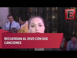 Rinden homenaje a Juan Gabriel en Bellas Artes