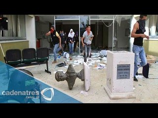 Militantes de PRI toman sede al estar en descontento por la designación de mujeres candidatas