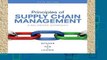 Best product  Principles of Supply Chain Management: A Balanced Approach (Mindtap Course List)