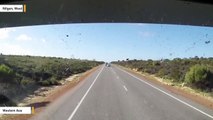 Shocking Dashcam Shows Head-On Collision During Overtaking