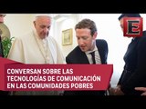 Papa Francisco y Zuckerberg sostienen reunión en El Vaticano