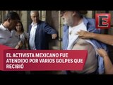 Javier Sicilia recrimina el desalojo al FAM en Cuernavaca