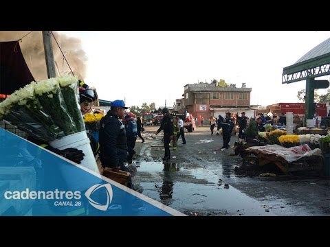 Afectadas varias bodegas en la Central de Abastos por incendio