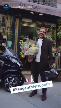 Steve pour Peugeot Motocycles - « Reshape your city life » - Octobre 2018