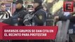 Informe de Peña Nieto: Resguardan San Lázaro por manifestantes