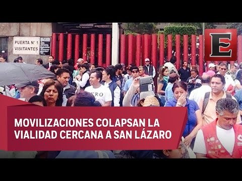 Protestas en la Cámara de Diputados por Informe Presidencial
