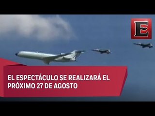Alistan espectáculo aéreo en Tecámac, Estado de México