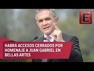 CDMX alista operativo de seguridad por homenaje a Juan Gabriel
