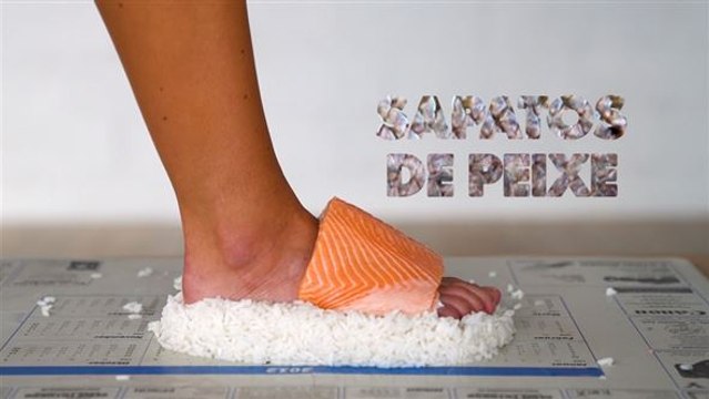 Bastidores dos Insta-artistas: Sapatos de peixe