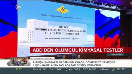 ABD'den ölümcül kimyasal testler