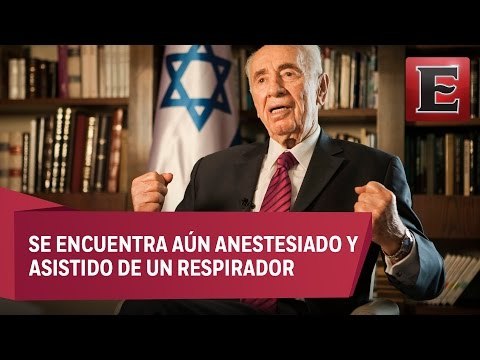 Shimon Peres en coma inducido tras sufrir derrame cerebral